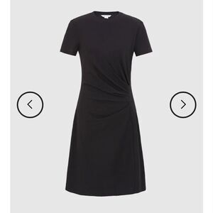 Urban‎ Revivo Black Dress Size 6 Slit Side NWT